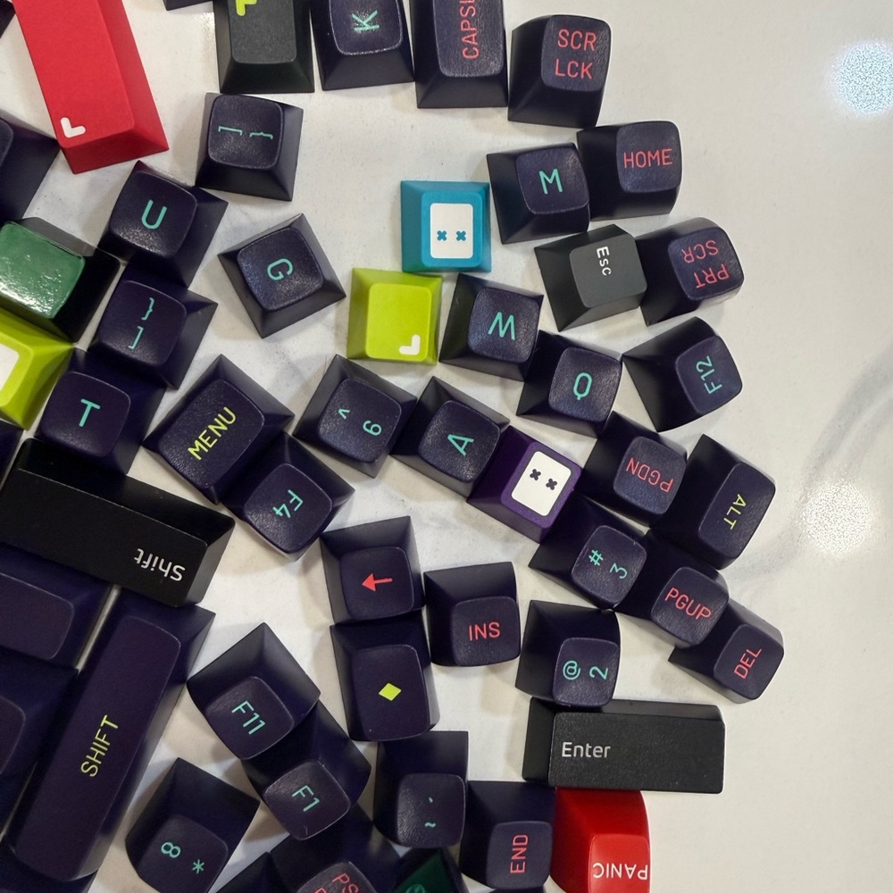Colorful Keyboard Keycaps Set - Picture 4 of 4